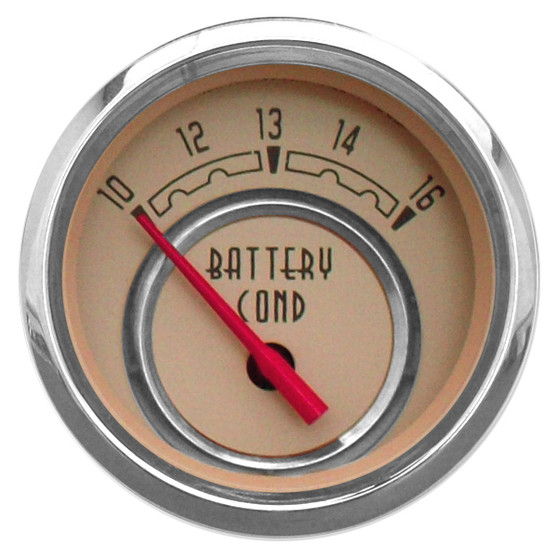 WOODWARD SERIES VOLTMETER 2-1/16" BEIGE