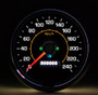  M-102 SPEEDOMETER 240 Km/h 3-7/16"