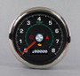 M-102 GREEN TACHOMETER 8K 3-7/16"