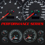 60-63 CHEVY TRUCK 6 GA KIT PERFORMANCE PROG SPEEDO BLK