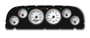 60-63 Chevy truck aftermarket custom gauges NVU