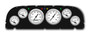 60-63 Chevy truck aftermarket custom gauges NVU