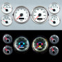 PERFORMANCE 6 GAUGE KIT 3-7-16 2-1/16 PROG  WHT