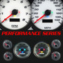 4-3/8" TACHOMETER 8K WHT