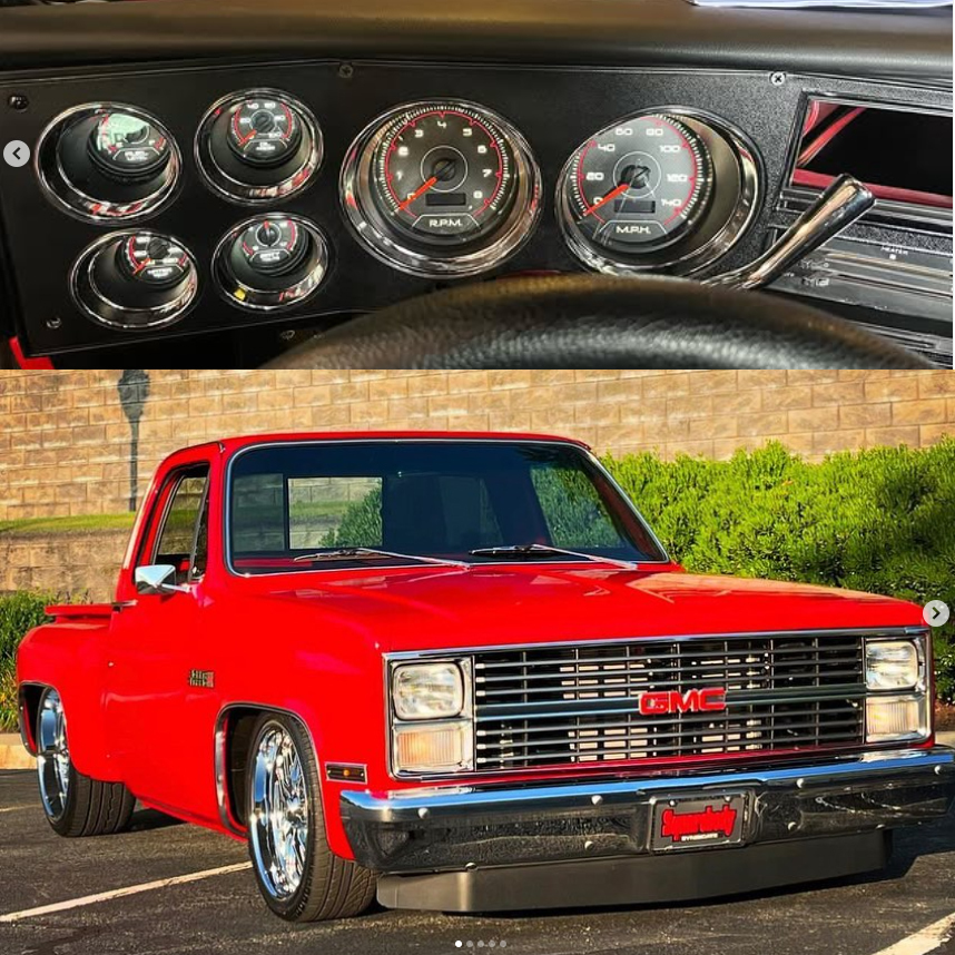73-87 CHEVY F/S TRUCK CFR RED