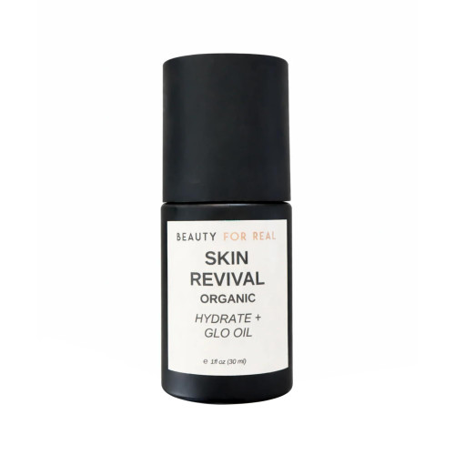 Beauty For Real Skin Revival Hydrate + Glo Oil - Luxury Face Oil - Reduces the Appearance of Fine Lines & Wrinkles - Hydrates, Soothes & Restores Skin’s Glow - With Essential Oils - 1 fl oz