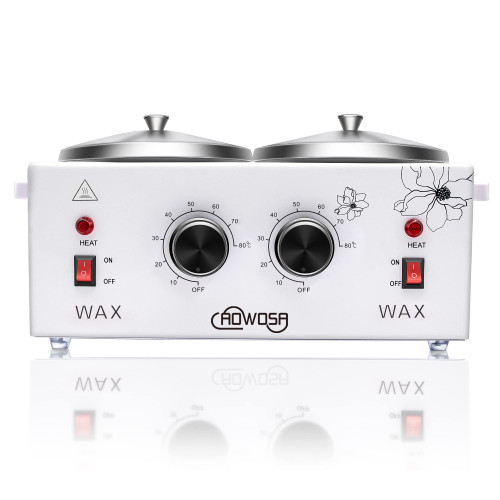 Double Wax Warmer Professional Waxing Pot Heater Machine for Hair Removal
