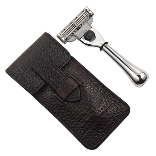 Parker Travel Razor – Compatible with Gillette® Mach3® Cartridges