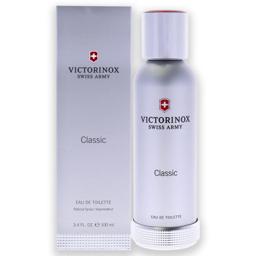 Swiss Army Classic Men Eau De Toilette Spray, Iconic Collection, 3.4 Ounce