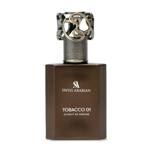 Swiss Arabian Tobacco 01 - Arabian Perfume for Men and Women - Extrait de Parfum - Long Lasting Perfume - Unisex Fragrance - Travel Size - 1.7 oz