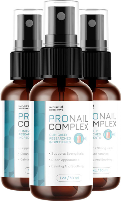 Pronail Complex Spray – Botanical Nail Formula, USA Made – 3 Month Supply