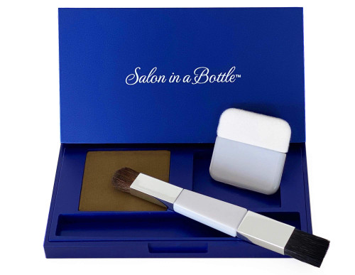 SALON IN A BOTTLE Powder - Root Touch Up, Instantly Covers Gray Roots and Thinning Hair, Dark Blonde
