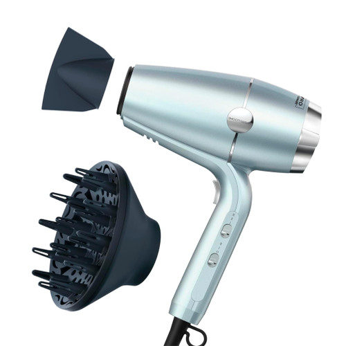Conair SmoothWrap Ionic Hair Dryer, Diffuser & Concentrator, 1875W, Mint