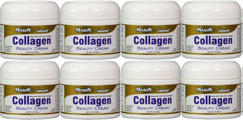 MASON NATURAL COLLAGEN PREMIUM SKIN CREAM 2 OZ (Pack of 8)