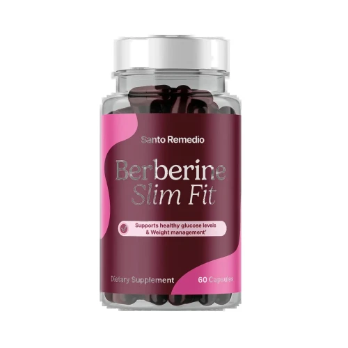 Santo Remedio Berberine, Dietary Supplement, Vegetarian, No Added Sugar, 60 Capsules, 30 Servings.