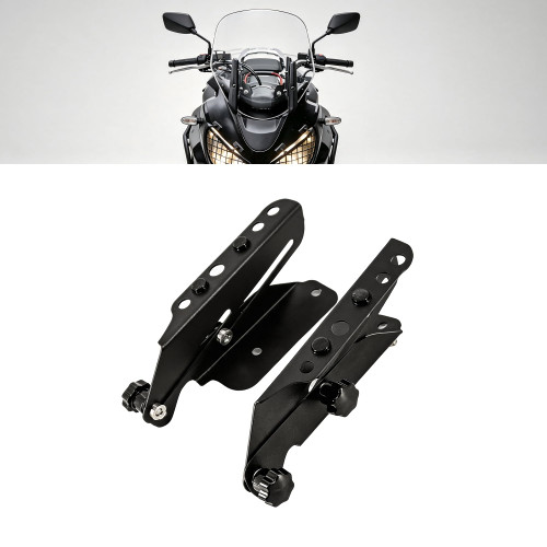 VITINO Windscreen Adjusters Windshield Bracket for V-Strom DL1000 DL650