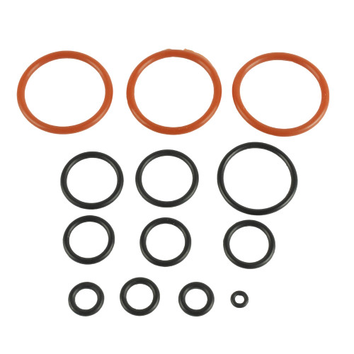 Air Suspension Valve Block O-Ring Seal Kit Compatible with LR3 LR4 Range Rover Sport Full Size 2005-2016 - Front Rear Repair Set - Replaces LR023964 RVH000046