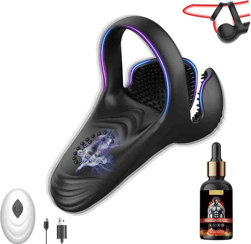 Apex Drive Pro, 3-in-1 Heating Apexdrive Pro for Men, Rechargeable Waterproof Novelty Vibration Wave Therapy Device with Remote, Restoring Vitality, Naturally Last,for Men