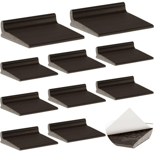 Pangda Door Corner Seals Foam, Classic, Brown, 10 Pcs