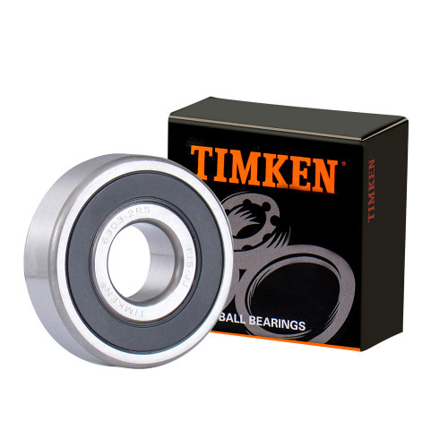 2PACK TIMKEN 6303-2RS Double Rubber Seal Bearings 17mmX47mmX14mm