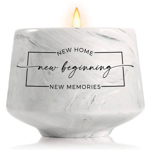 House Warming Gifts New Home – Housewarming Gift for Women, Men, Couple, Friend New Homeowner New Home Gift Ideas for First Apartment Party Decor Closing Presents for Home Buyers Scented Candle 6oz