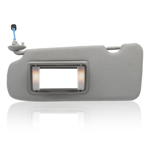 EKLN Car Sun Visor Gray Driver Side Sun Visor with Mirror and Light Compatible with Honda CRV 2017 2018 2019 2020 2021 2022 Replacement OE# 83280-TLA-A12ZB 83280-TLA-A62 83280-TLY-H11ZB
