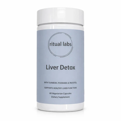 RITUAL LABS Liver Support, Supplement with Milk Thistle, NAC & Choline Bitartrate, Liver Health Support Formula, Antioxidant Wellness Supplement, Non-GMO, Gluten Free, 60 Capsules (1pcs)