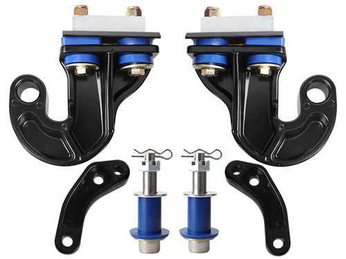 B.ZSSY M134708R M134708L Lower Hood Pivot Kit & Hood Hinge Pivot Bolt Kit & Hood Hinge Pivot Bushing Bracket Compatible with Peterbilt 377 378 379 Replace 13-04708R,13-04708L,13-04154,13-04164(2 Pack)