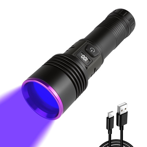 WINDFIRE UV Flashlight 365nm Black Light Rechargeable Powerful