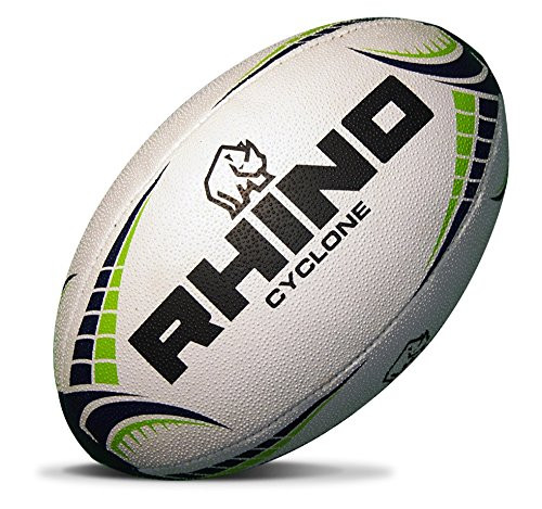 Rhino Rugby Cyclone Training Rugby Ball - Size 5