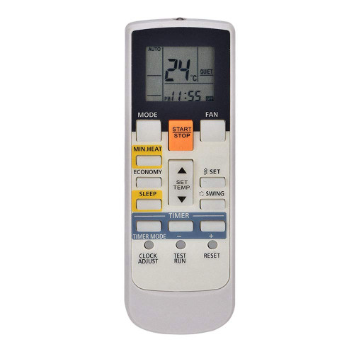 Replacement Remote Control for AR-RAH1E AR-RAH2E, AC Air Conditioner with LCD Screen 8m