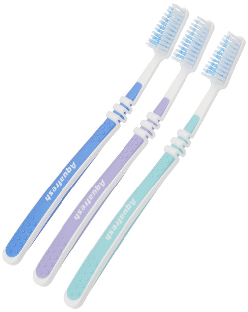 AQUAFRESH TOOTHBRUSHES MEDIUM 3's (PACK OF 1)