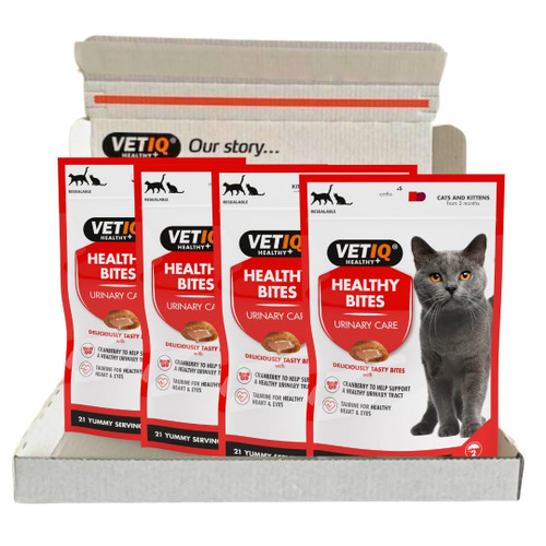 VETIQ Healthy Bites Urinary Care Cat & Kitten Treats 84 Serv.
