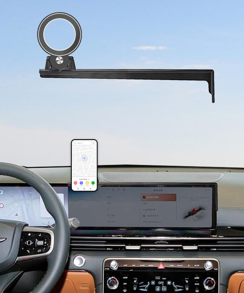 Car Phone Holder for 2025 2026 Genesis GV70/GV80/G80 Magnetic Accessories
