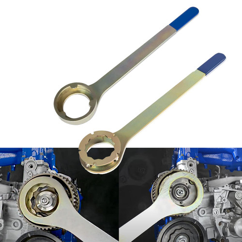 Camoo Intake/Exhaust Cam Sprocket Tool Wrench Holder Tool Kit Fit for Subaru AVCS JDM & STD