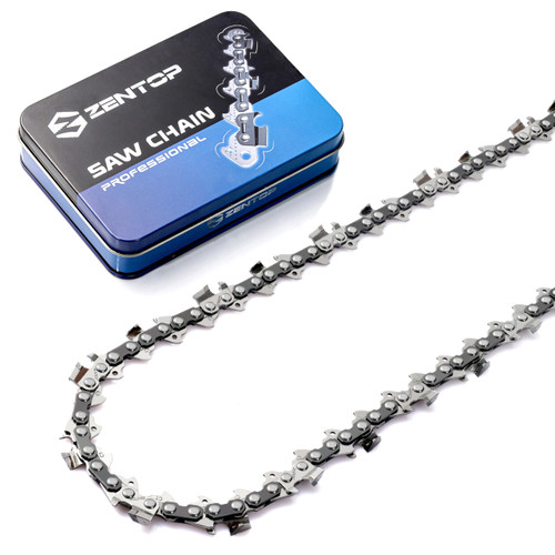 ZENTOP 20" Carbide Chainsaw Chain, 3/8" Pitch .050" Gauge 72DL