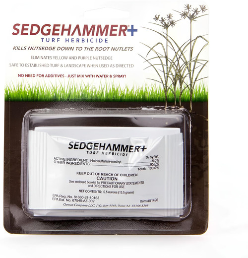 Sedgehammer Plus Turf Solution, 13.5 Grams, Nutsedge Control