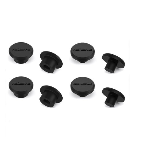 COONIUM 8-Pack Road Bike Hydraulic Disc Brake Bleed Nipple & Screw Dust Covers – Premium Rubber Oil Nozzle Caps for Shimano 105 R7170, Ultegra R8170, Dura-Ace R9270 Caliper Protection