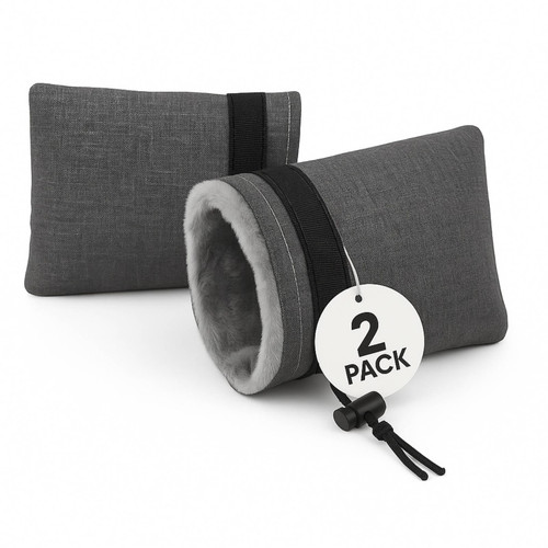 2 Pack Outdoor Faucet Cover for Winter Freeze Protection, Waterproof & Insulated Hose Bib Cover for Outside Wall Taps, Reusable Frost Free Faucet Socks for Spigot Pipe Insulation