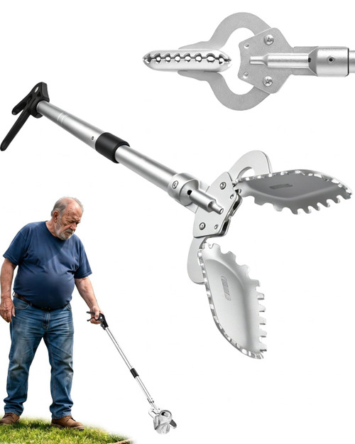 Grabber Reacher Tool, 38" Heavy-Duty Trash Picker with Dual Handles