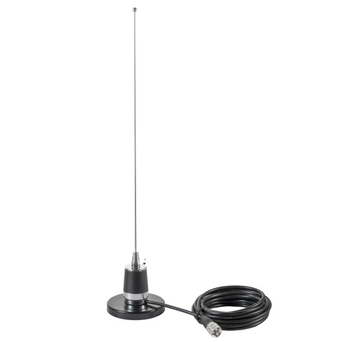 2 Meter & 70cm UHF VHF Dual Band 144/430MHz NMO Magnetic Base Mount Antenna with 16.5 FT UHF PL259 Male Plug Kit for Trunk Vehicle Car Mobile Radio Transceiver Two Way Radio, Eifagur