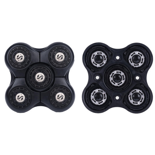 Magnetic Replacement Heads Top Caps for Groomi BaldiePro& Freebirds Shavers