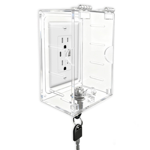 Young Dance Smart Home Switch Cover,Baby Proof Light Outlet Covers,Wall Plug Box,Kids Electrical Protector Box Fits Outlet 4.95" H X 3.35" W X 2.56" D or Smaller
