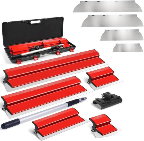 Senhill Drywall Skimming Blade Set with Replaceable Blades 10" 16" 24" 32"