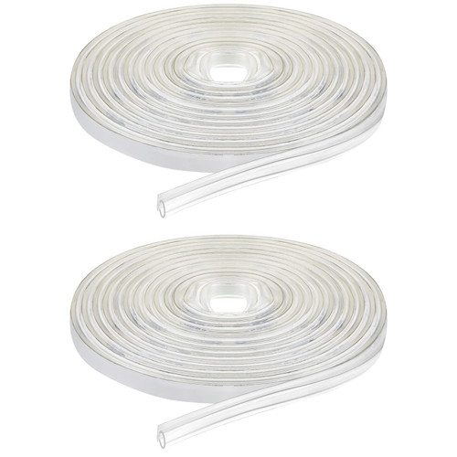 Tondiamo Shower Door Strip Seal for Glass,7/32 X 98.4 Inches,2 Rolls