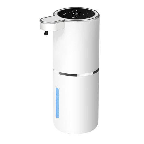 Automatic Liquid Soap Dispenser Bathroom Kitchen Dish Liquid Body Shampoo Shower Gel Hand Free Liquid, USB Rechargeable Dispenser Touchless Soap Dispenser 380ml Auto Liquid Dispenser Sylfu