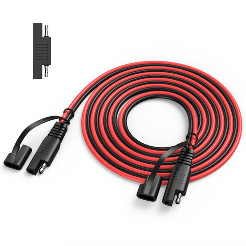 Bateria Power SAE Solar Charger Extension Cable 10FT 16AWG