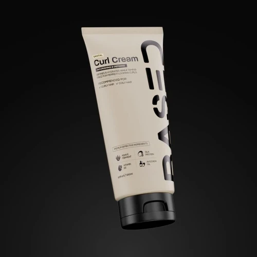 BASED Curl Cream | Instant Definition & Hydration | Simple, Effective, BASED.