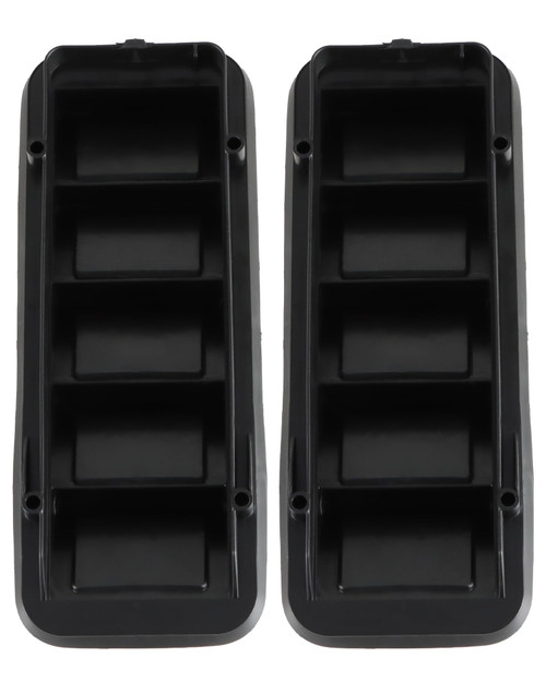 KPALAG 2PCS Upgraded Back Panel Air Vent Relief Grille, Cabin Pressure Air Vent Relief Valve Panel Grille Compatible with Colorado Silverado 1500 2500 3500 Sierra 1500 2500 3500 Replace#: 13596856