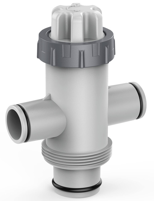 POOLHACKER Dual Split Hose Plunger Valve for Above-Ground Pools